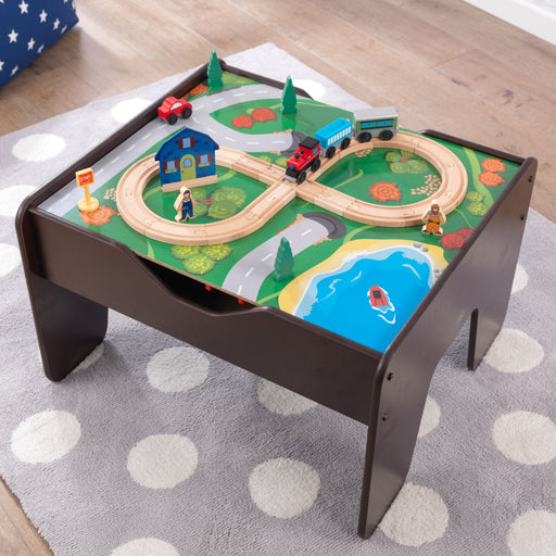 Kidkraft 2 in 1 Activity Table With Board Espresso