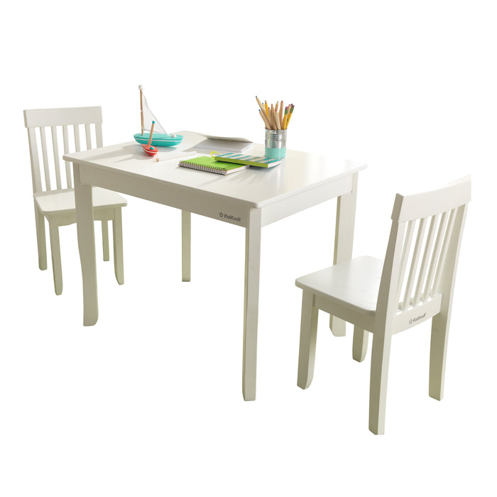 Kidkraft Avalon Table 2 Chairs Set White