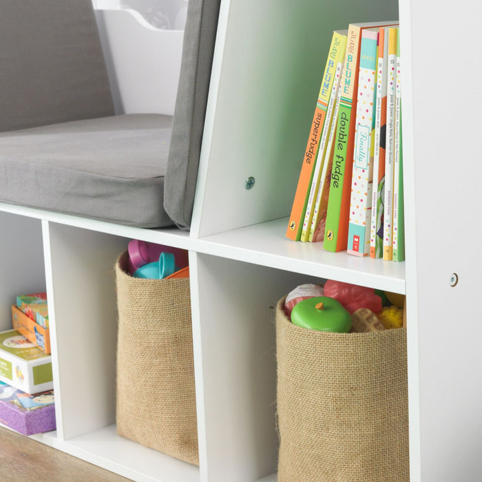 Kidkraft Bookcase With Reading Nook White