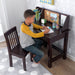 Kidkraft Study Desk With Chair Espresso