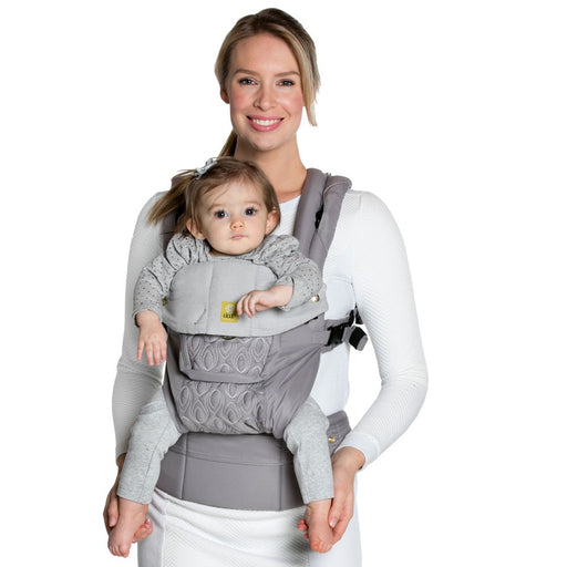 Lillebaby Baby Carrier Embossed - Luxe Pewter