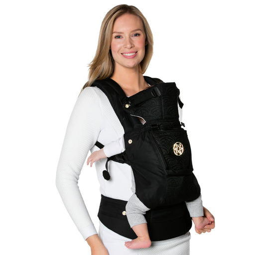 Lillebaby Baby Carrier Embossed - Luxe Noir