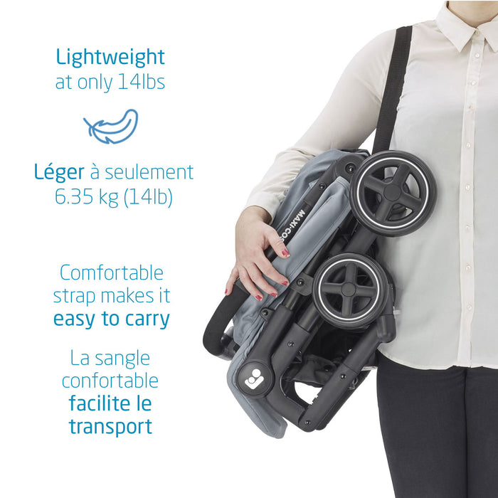 Maxi Cosi Lara Ultracompact Stroller - Essential Grey