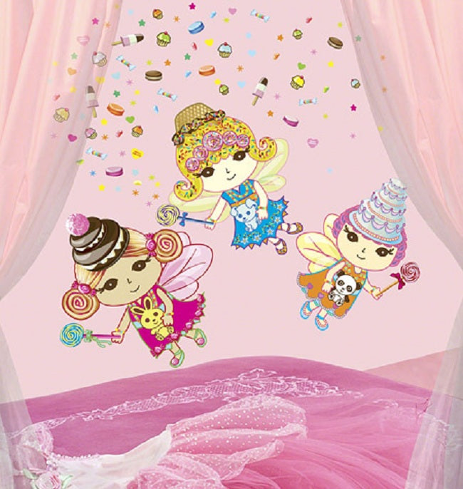 Sweet Dreams Fairies Wall Stickers
